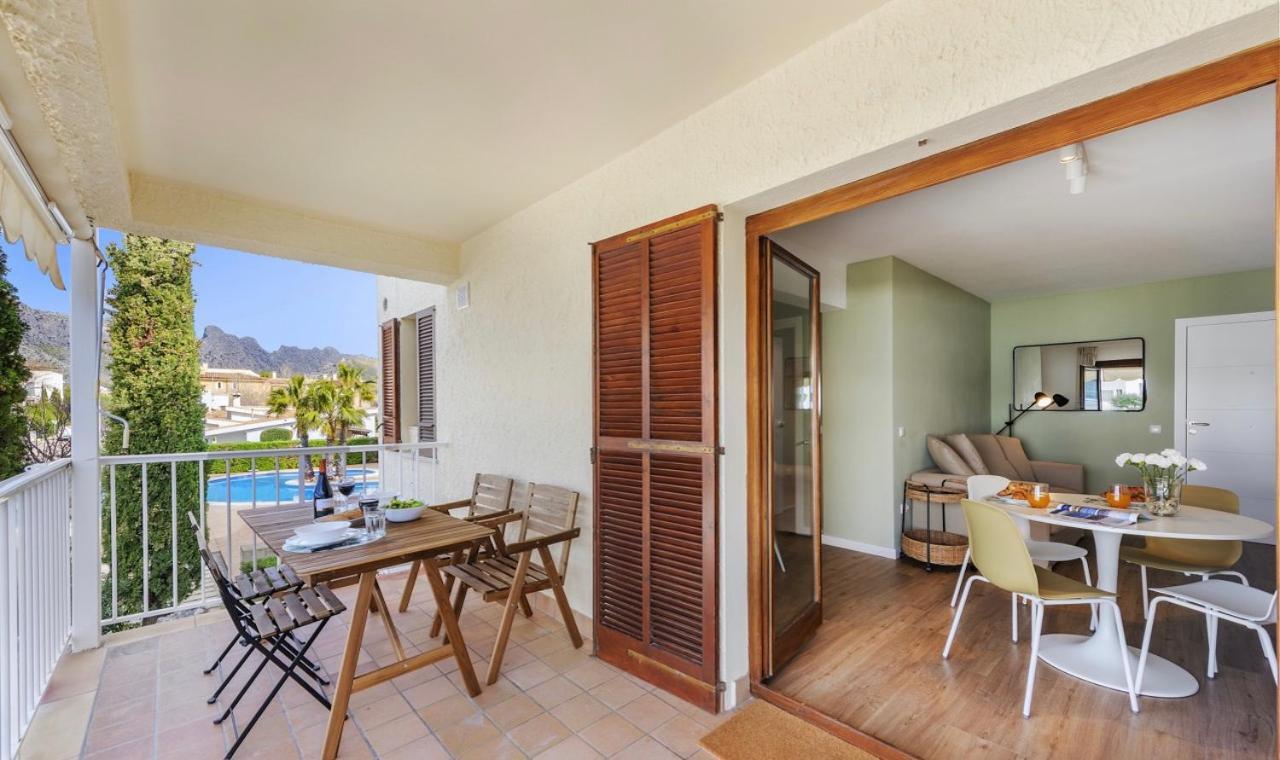 Piso Las Mimosas 90 Metros De Playa Port Pollensa Port de Pollença Exterior foto